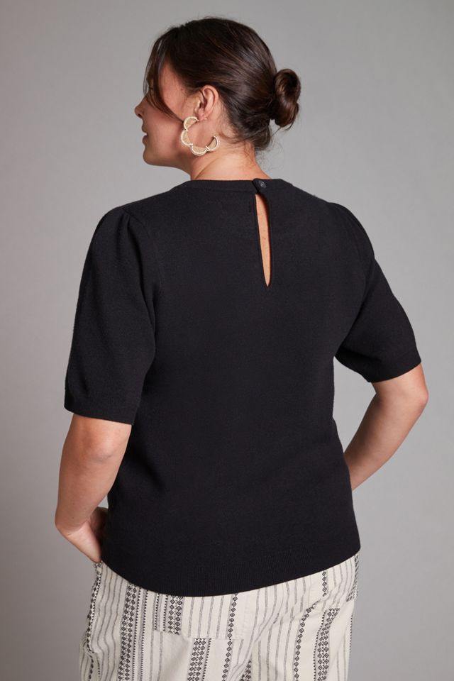 Maeve Jacquard Knit Tee #5