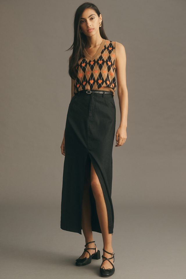 Maeve Jacquard Sweater Vest #3