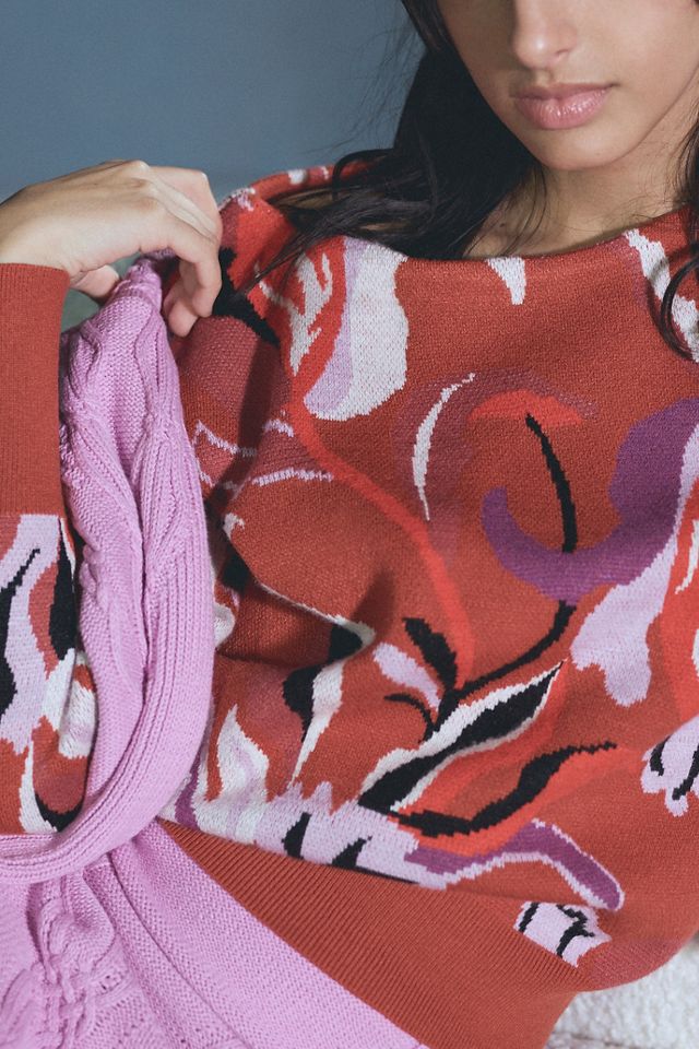Maeve Boat Neck Sweater #1