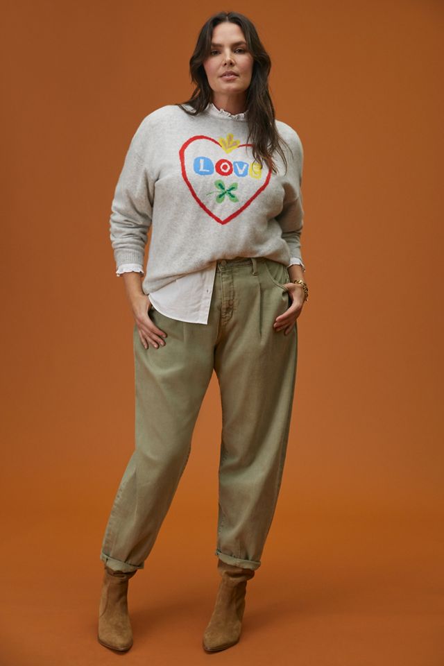 Nathalie Lete Love Cashmere Sweater | Anthropologie