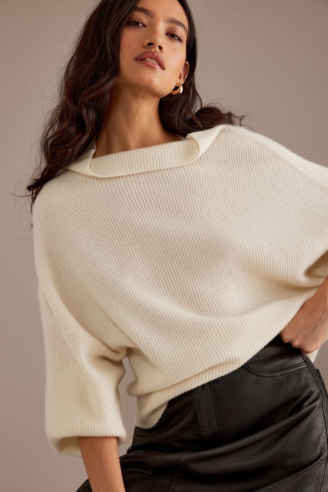 Pilcro Ribbed Cashmere Sweater #10