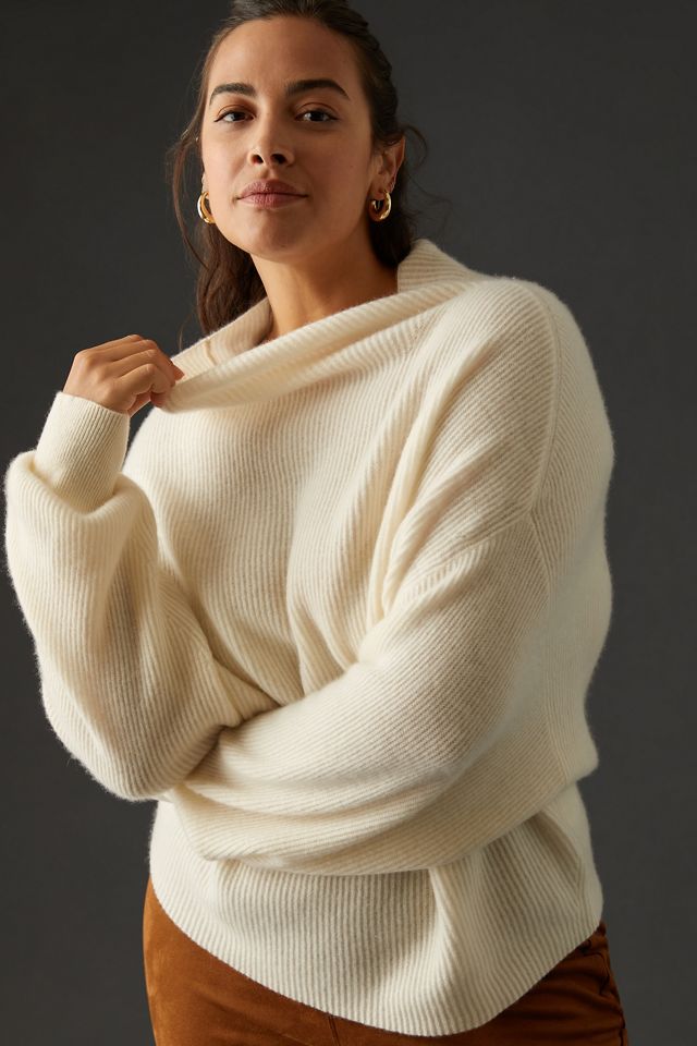 Pilcro Ribbed Cashmere Sweater #7