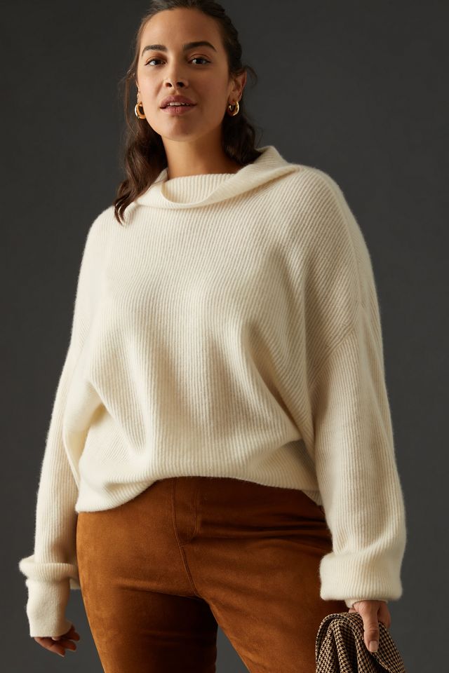 Pilcro Ribbed Cashmere Sweater #4