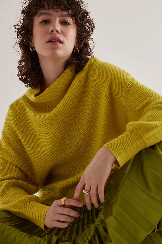 anthropologie.com | Pilcro Ribbed Cashmere Jumper