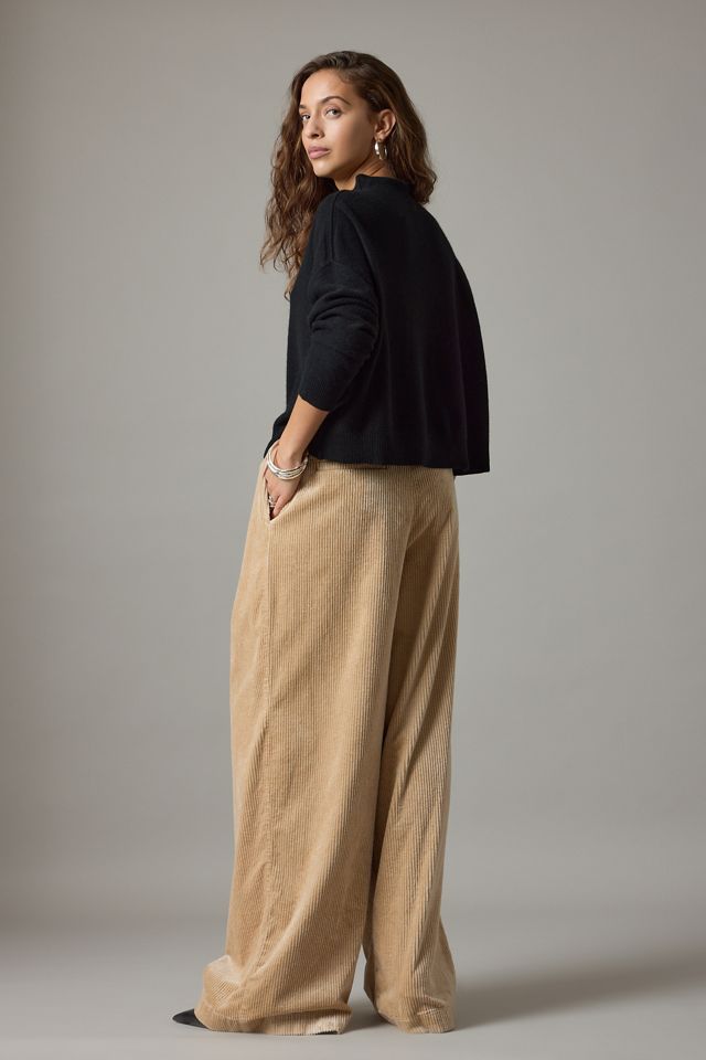 The Alani Cashmere Mock-Neck Sweater by Pilcro | Anthropologie