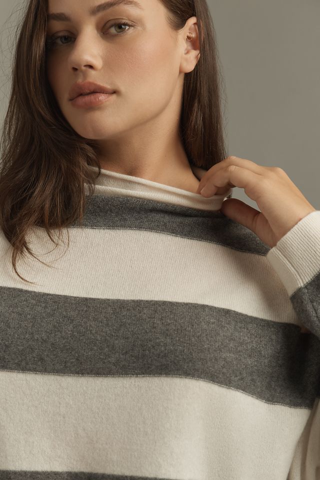 The Alani Cashmere Mock-Neck Sweater by Pilcro #8