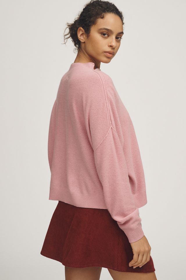 The Alani Cashmere Mock-Neck Sweater by Pilcro #3