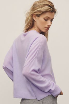 The Alani Cashmere Mock-Neck Sweater by Pilcro