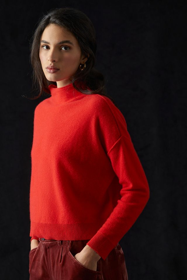 Alani Cashmere Mock Neck Jumper #3
