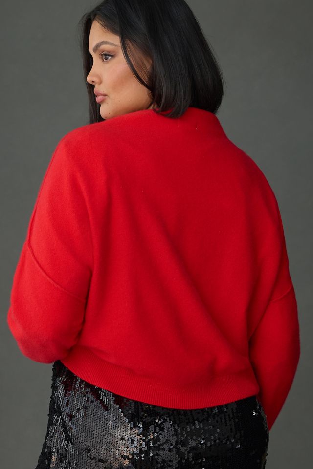 Alani Cashmere Mock Neck Jumper #6