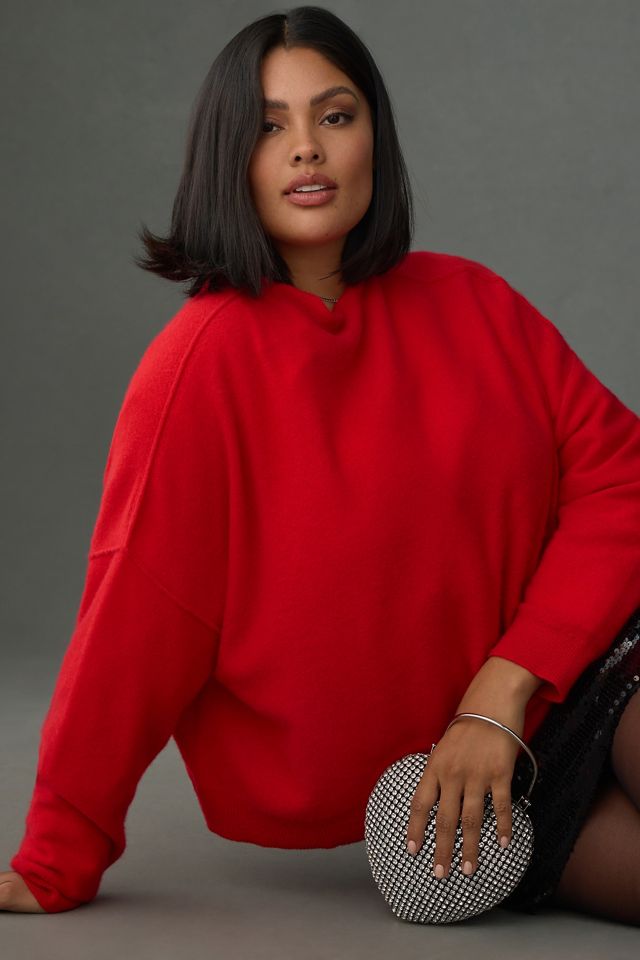Alani Cashmere Mock Neck Jumper #5