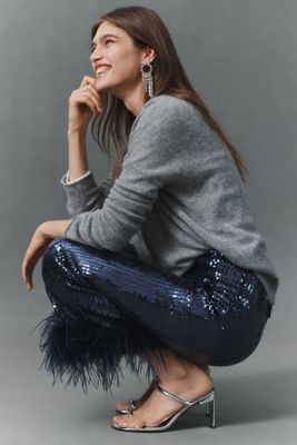 The Alani Cashmere Mock-Neck Sweater by Pilcro