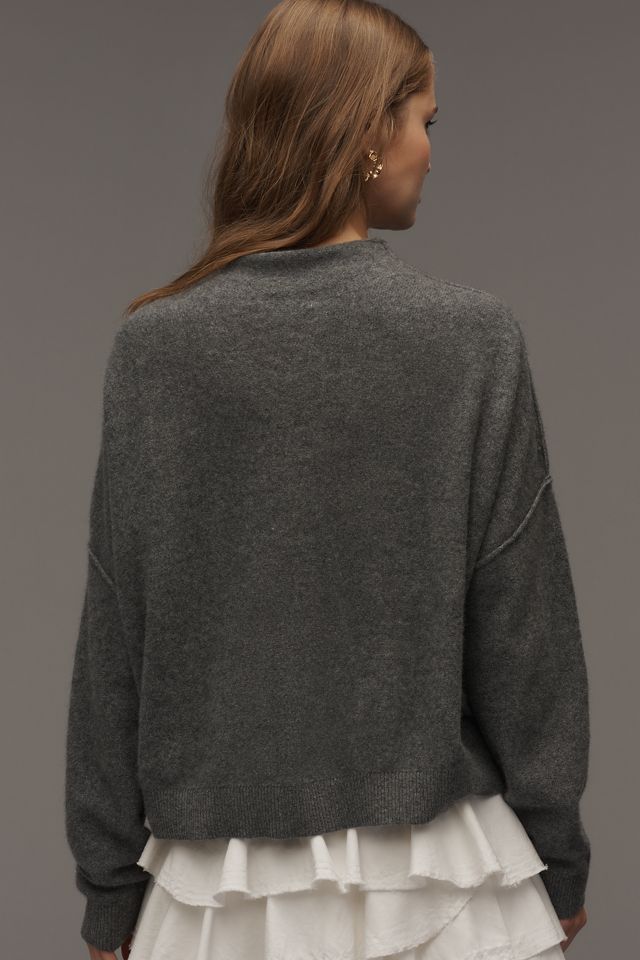 The Alani Cashmere Mock-Neck Sweater by Pilcro #2