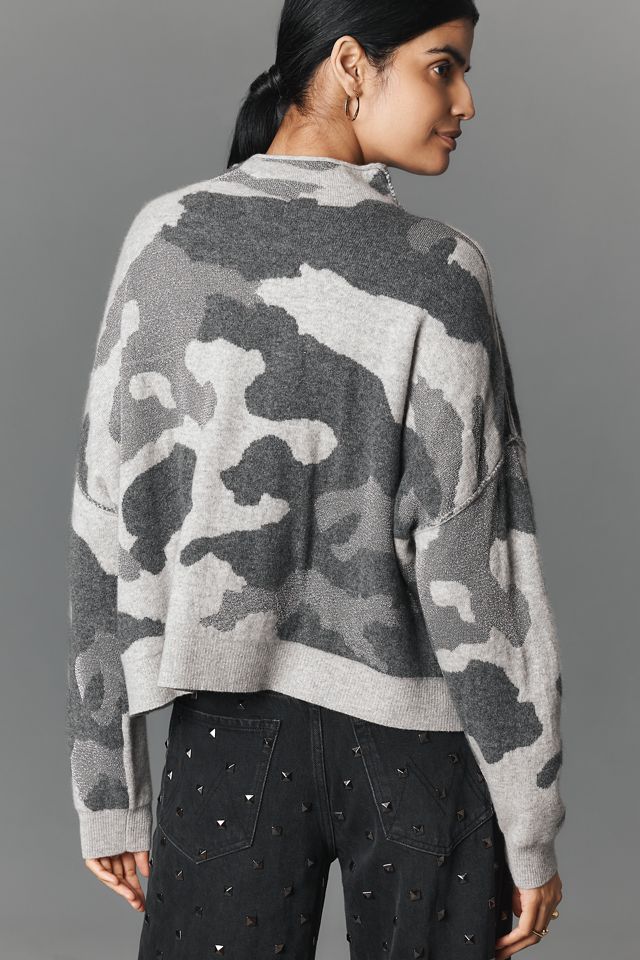 The Alani Cashmere Mock-Neck Sweater by Pilcro #1