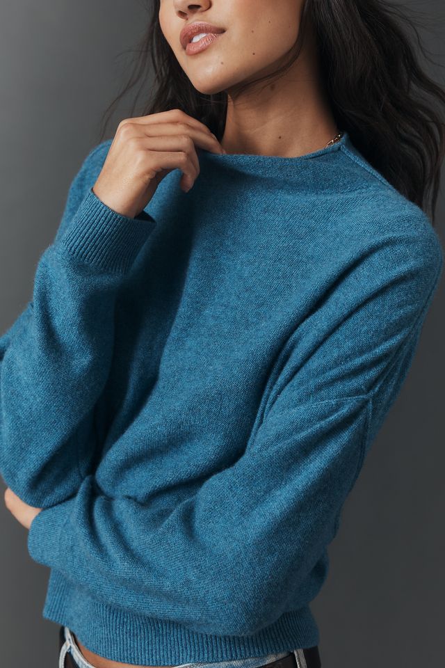 Alani Cashmere Mock-Neck Sweater by Pilcro #1