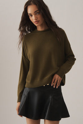 The Alani Cashmere Mock-Neck Sweater by Pilcro product page