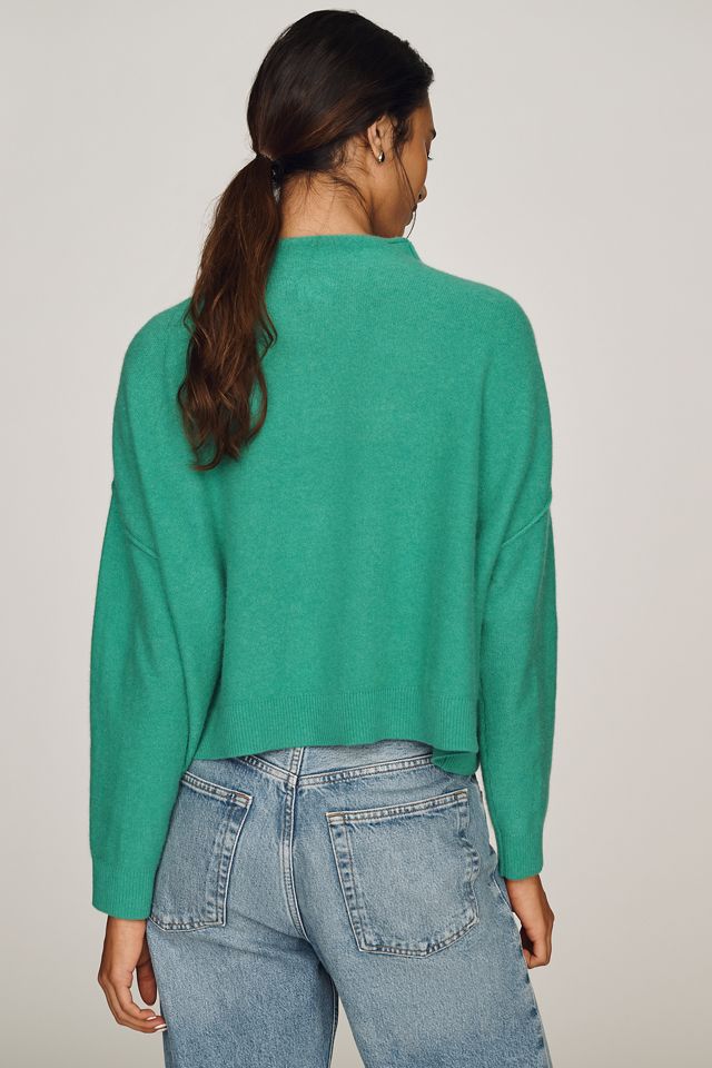 Pilcro Alani 100% Cashmere Mock-Neck Sweater #2