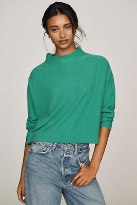 Alani Kaschmir-Stehkragen-Pullover