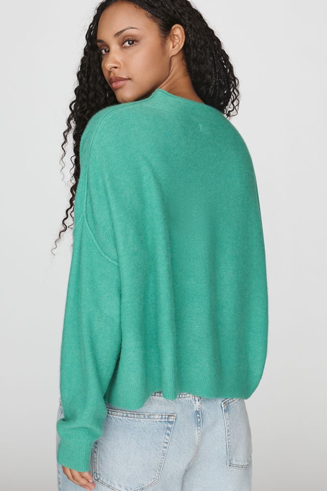 Pilcro Alani 100% Cashmere Mock-Neck Sweater #6