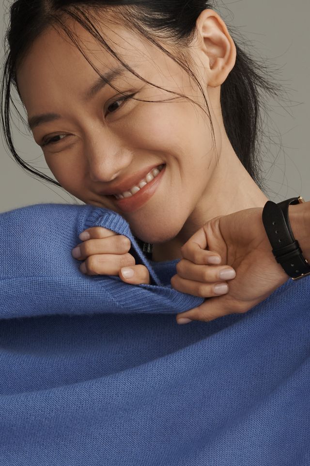 Alani 100% Cashmere Mock Neck Jumper #3