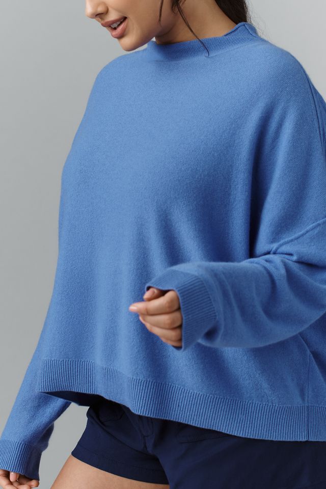 Alani 100% Cashmere Mock Neck Jumper #12