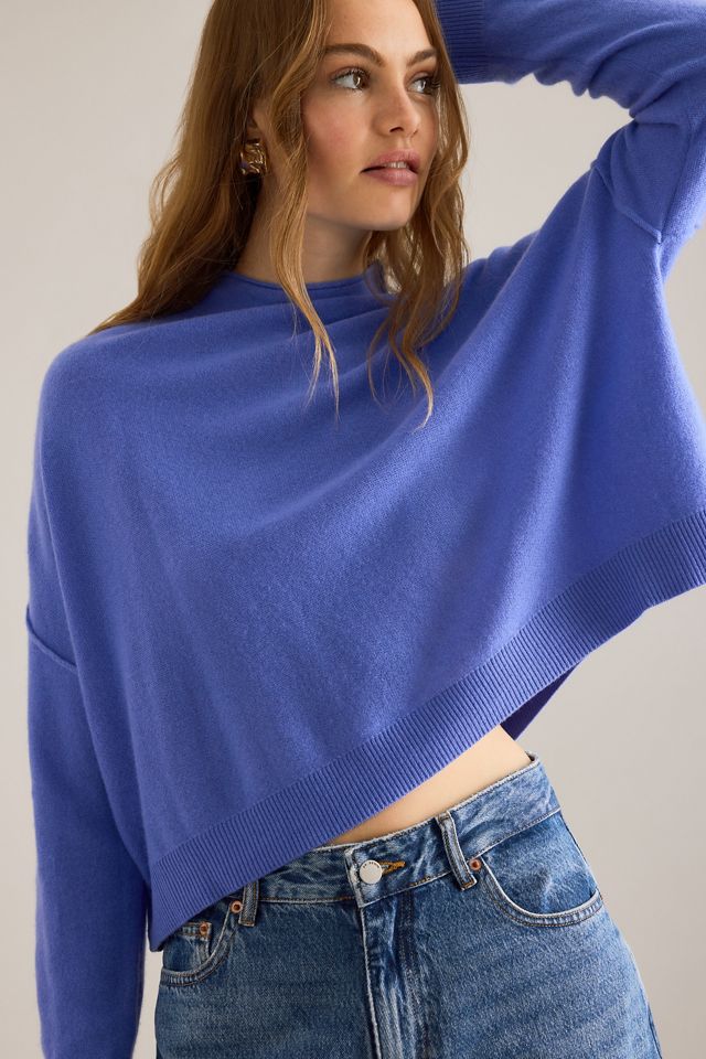 Alani 100% Cashmere Mock Neck Jumper #7