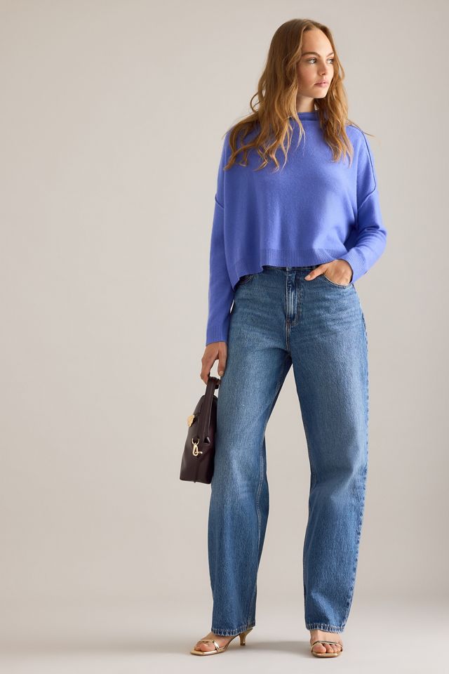 Alani 100% Cashmere Mock Neck Jumper #6
