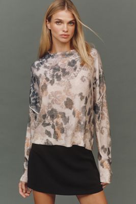 Alani Cashmere Mock Neck Jumper