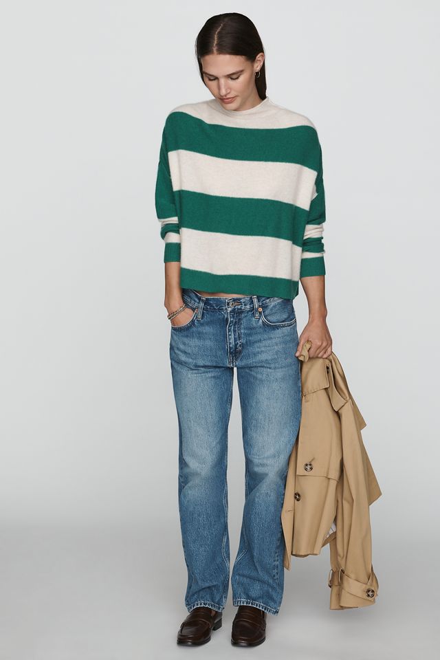 Pilcro Alani 100% Cashmere Mock-Neck Sweater #1