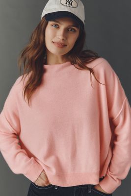 The Alani Cashmere Mock-Neck Sweater by Pilcro
