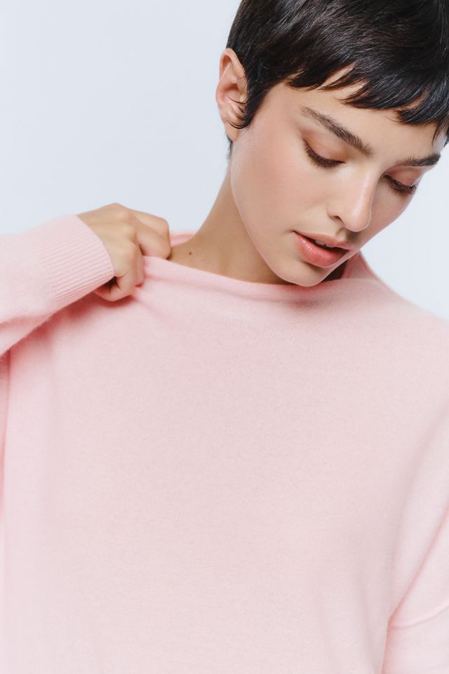 Pilcro Alani 100% Cashmere Mock-Neck Sweater #1