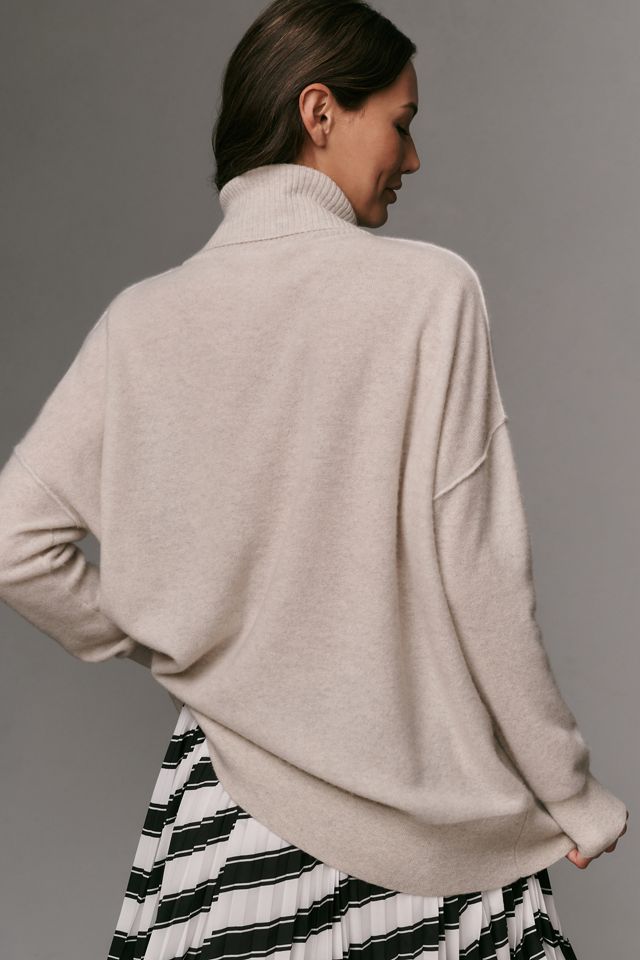 By Anthropologie Cashmere Turtleneck Tunic Sweater #2
