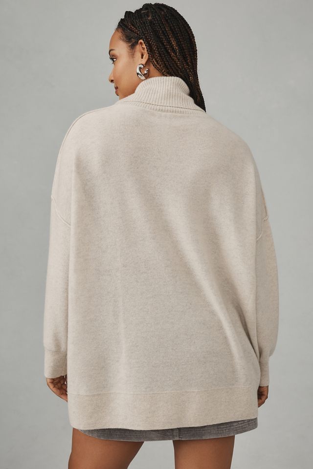 By Anthropologie Cashmere Turtleneck Tunic Sweater #6