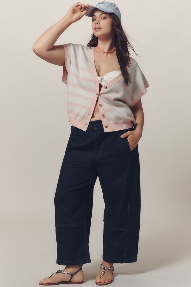 Maeve Slouchy Cardigan Sweater Vest #6