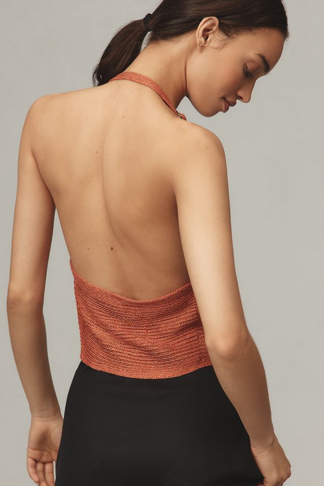 By Anthropologie Cowl-Neck Buckle Sweater Tank #1