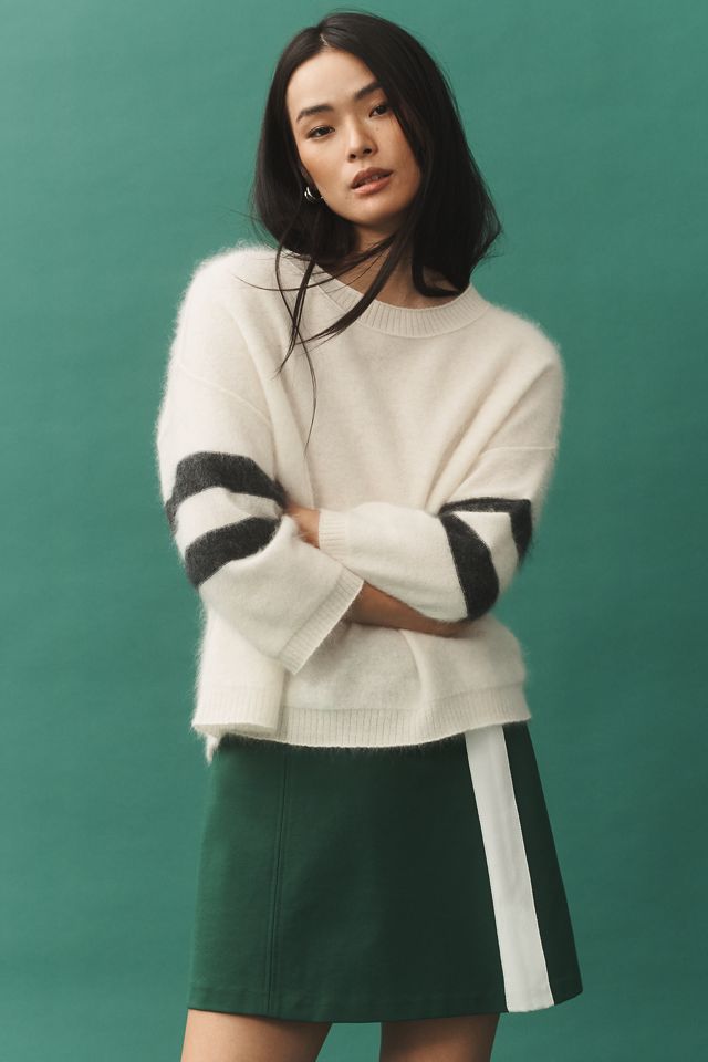 Pilcro Brushed Cashmere Boxy Crop Sweater #3