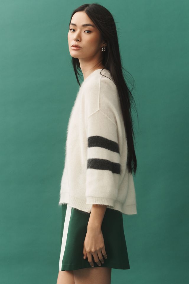 Pilcro Brushed Cashmere Boxy Crop Sweater #4