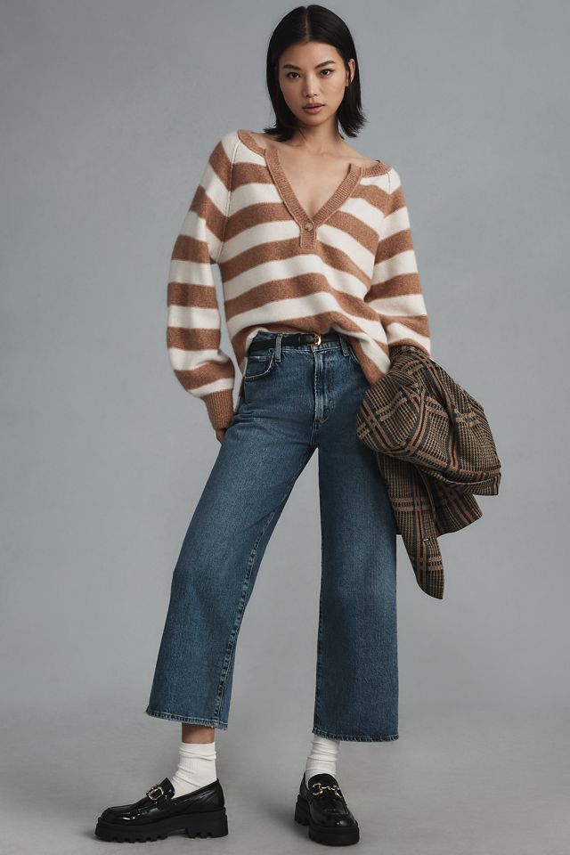 Pilcro V-Neck Cashmere Sweater #3