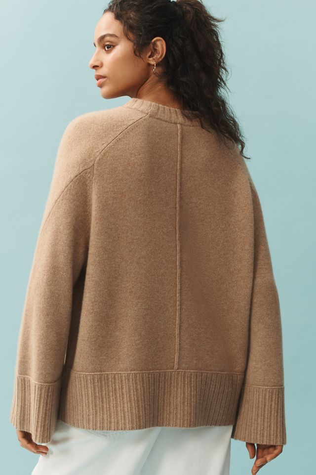 Le Pull Ample Chandler en Cachemire Col Rond #1