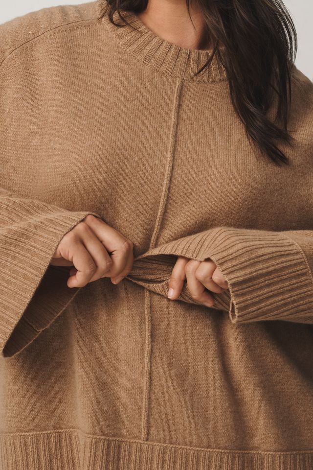 Le Pull Ample Chandler en Cachemire Col Rond #7