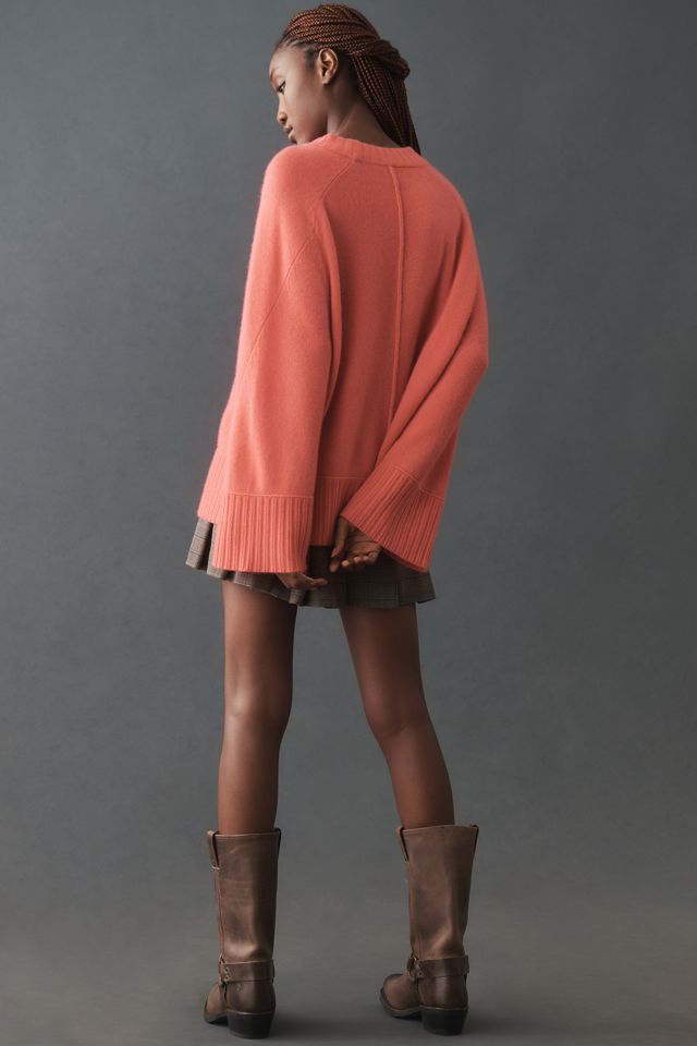 The Chandler Crew-Neck Relaxed Pullover Sweater: Cashmere Edition #3