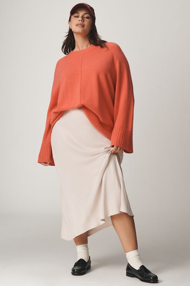 The Chandler Crew-Neck Relaxed Pullover Sweater: Cashmere Edition #7