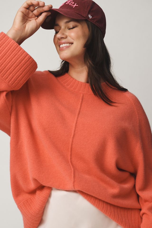 The Chandler Crew-Neck Relaxed Pullover Sweater: Cashmere Edition #4