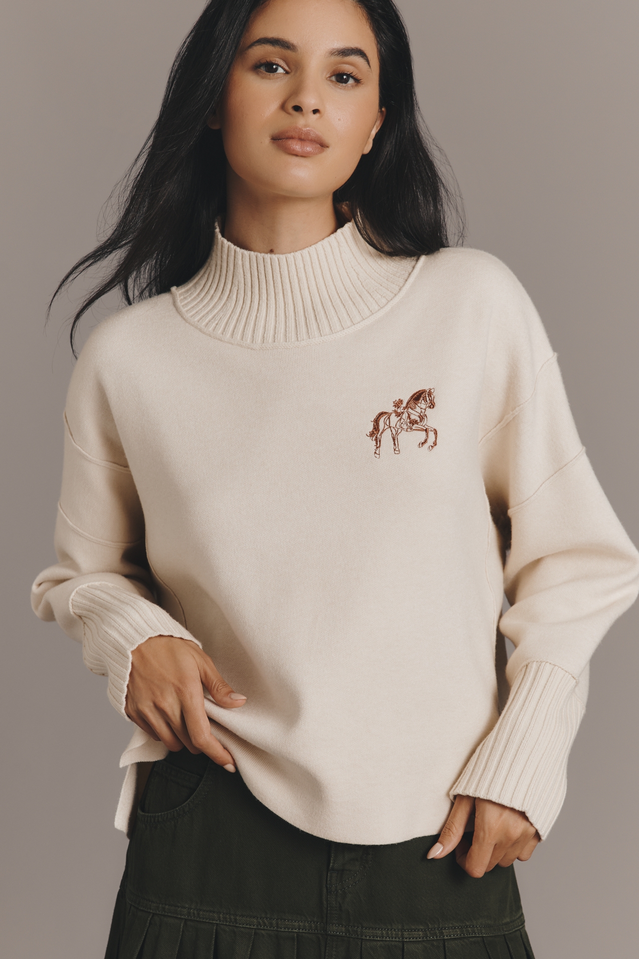 The Logan Turtleneck Sweater by Maeve
