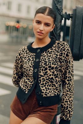 MAEVE THE SUTTON COMPACT CARDIGAN SWEATER BY MAEVE 