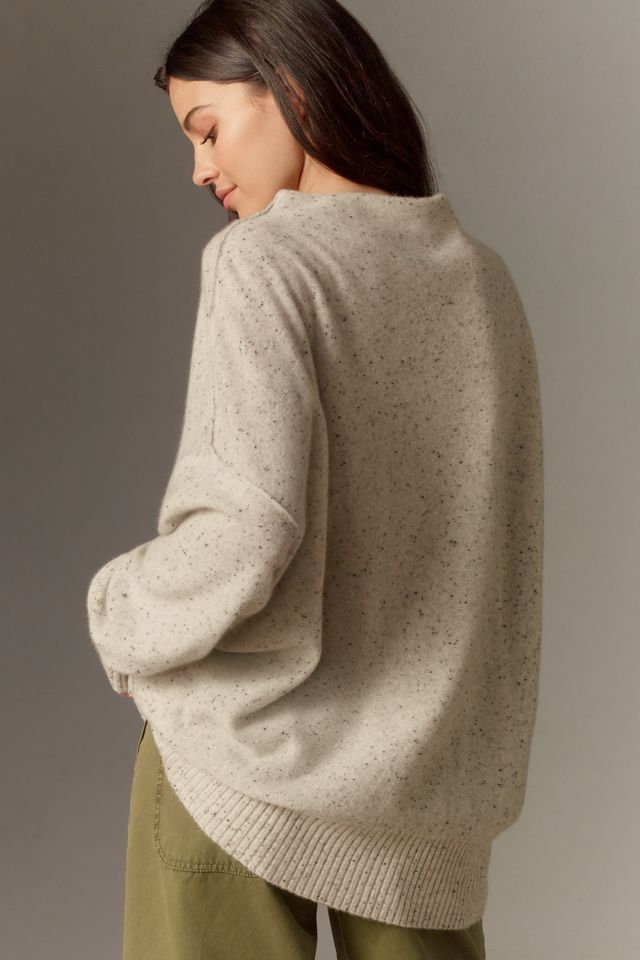 Pilcro Cashmere Speckled Star Motif Sweater #2