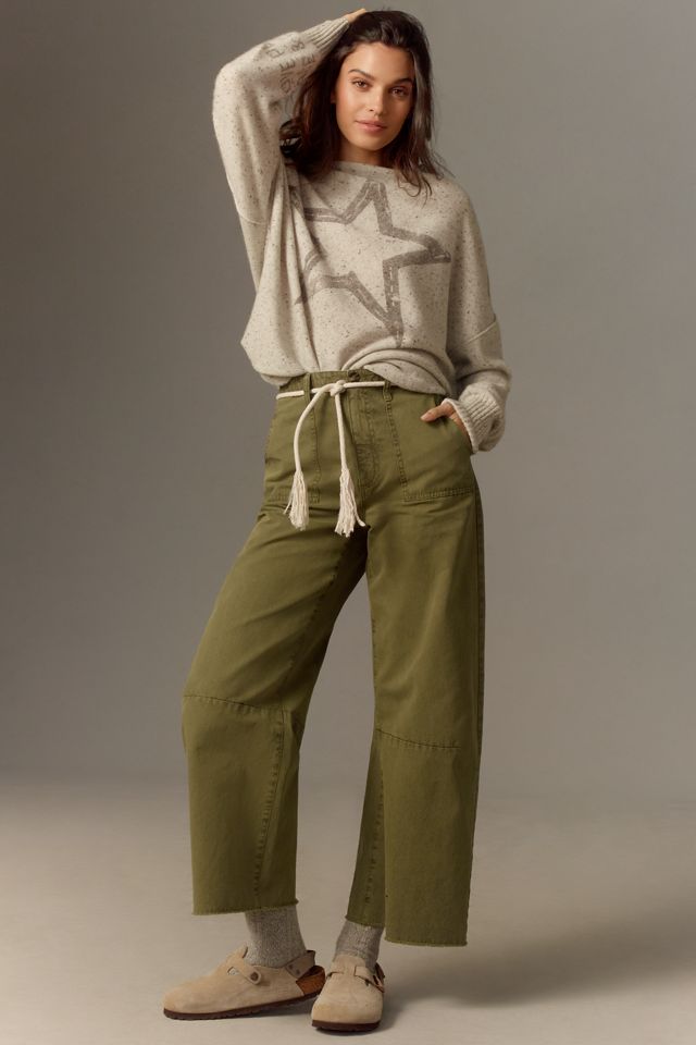 Pilcro Cashmere Speckled Star Motif Sweater #3