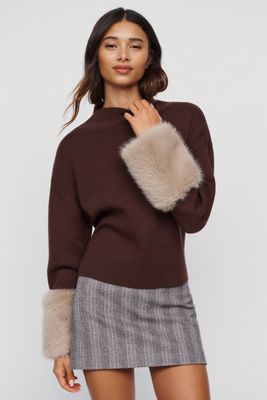 Maeve Carys Mock Neck Sweater