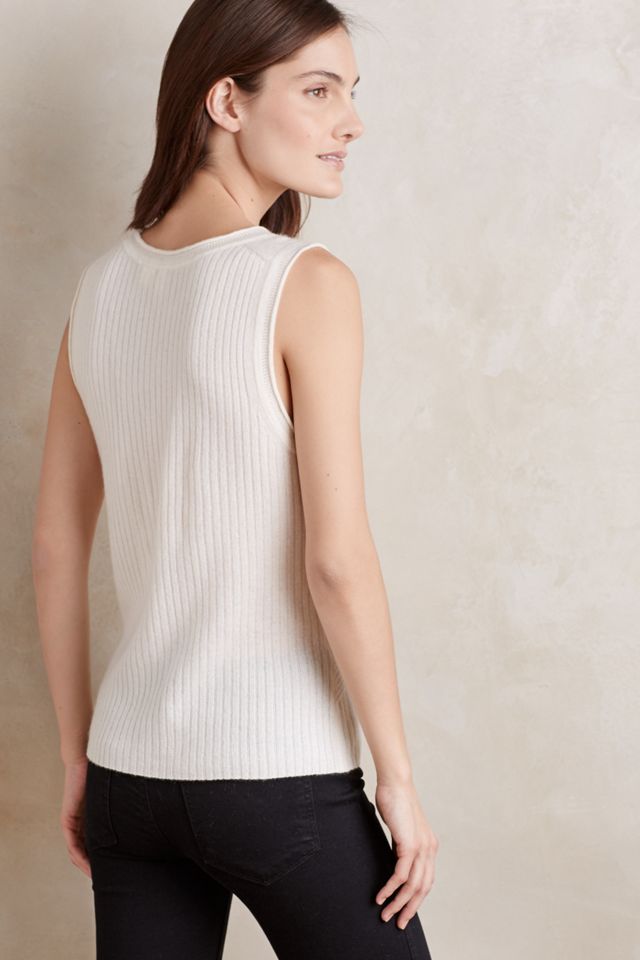 Pointelle Cashmere Shell #1