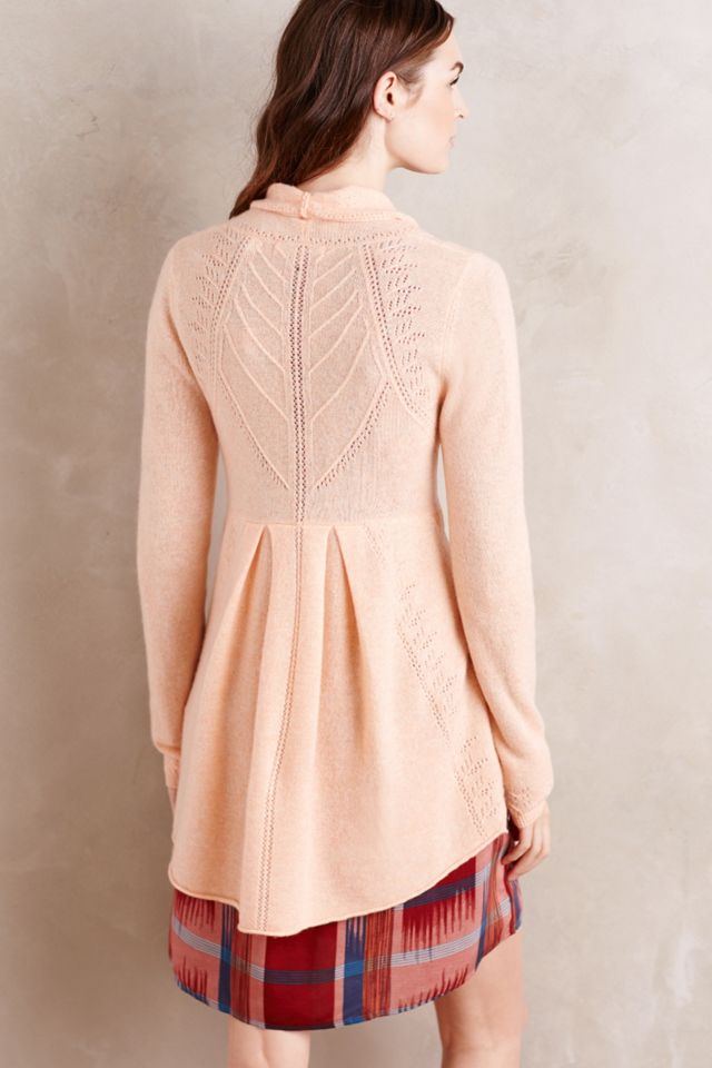 Cashmere Pointelle Cardigan #1